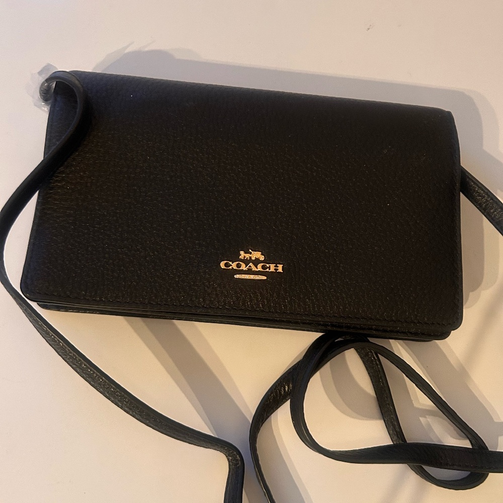 Coach Foldover Clutch Crossbody
